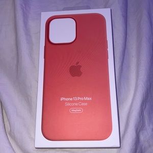 Apple iPhone 13 Pro Max Silicone Case (Pink Pomelo)